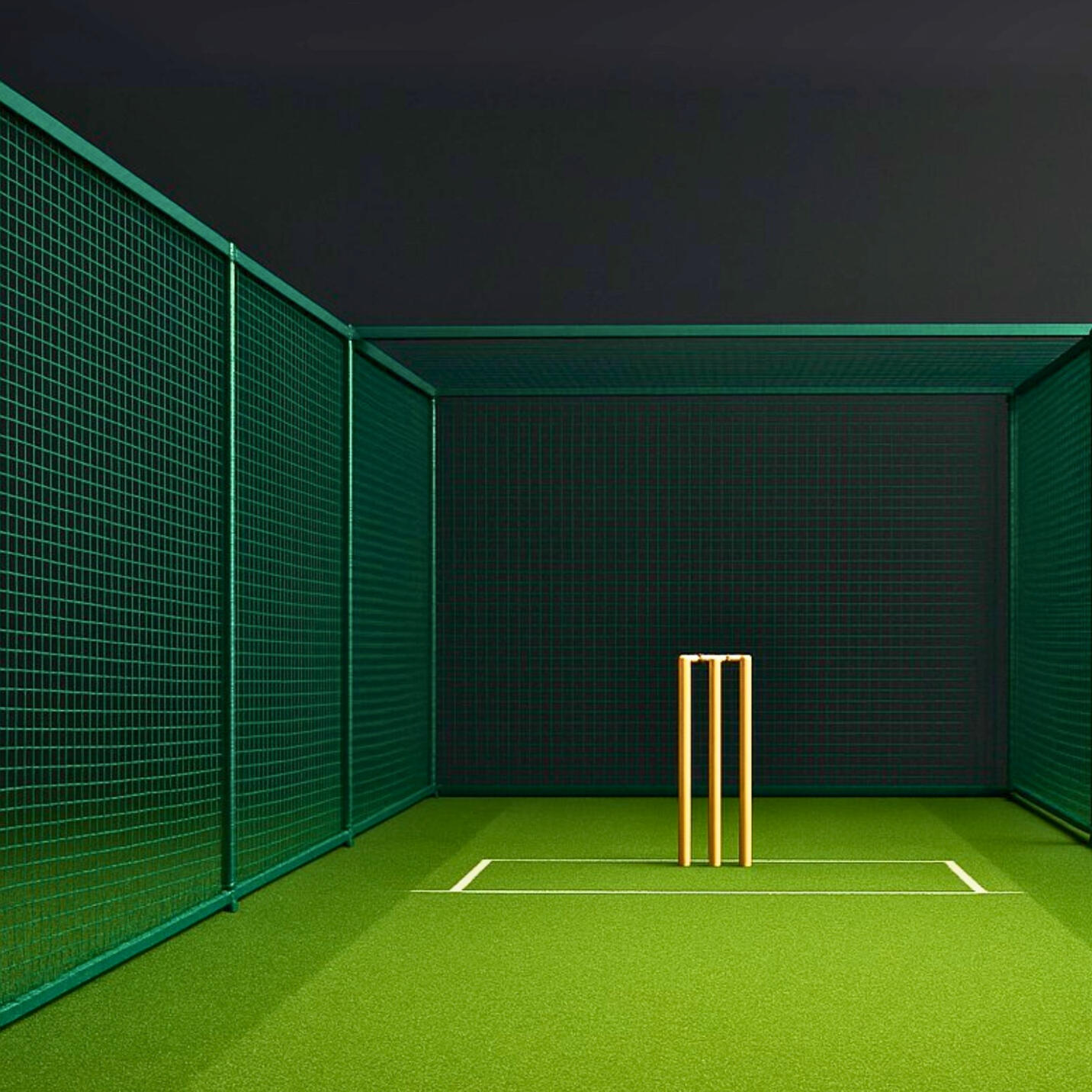 Prime Distributors Chandigarh Cricket Bowling Machine Cricket practice nets with bowling machine by Prime Distributors Chandigarh.