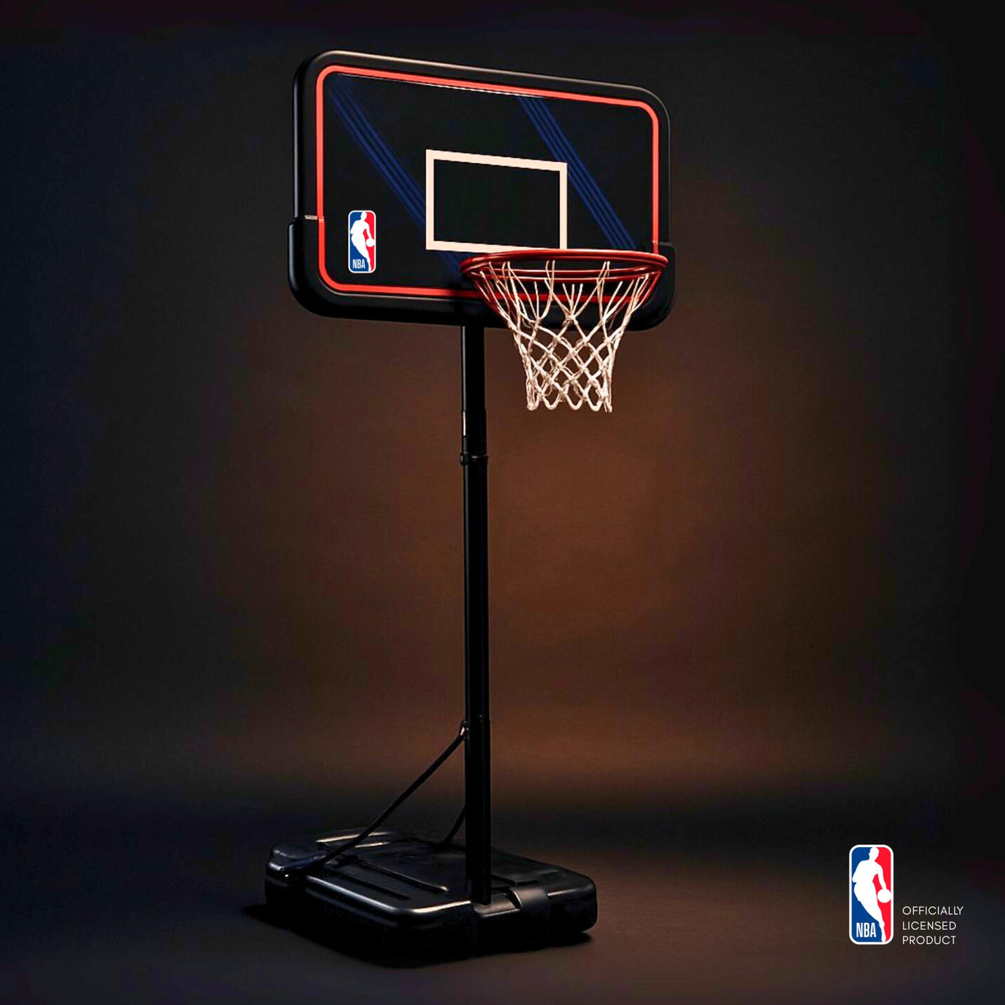 Prime Distributors Chandigarh Basketball System NBA-style basketball hoop system installed by Prime Distributors Chandigarh.